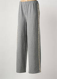 Pantalon large taille normale taille normale gris LOKITA femme