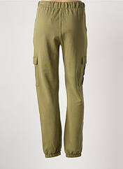Pantalon cargo vert LOKITA femme seconde vue