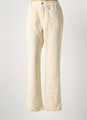 Pantalon flare beige ONLY femme seconde vue