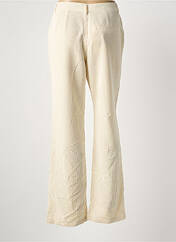 Pantalon flare beige ONLY femme seconde vue