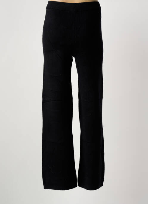 Pantalon flare stretch taille haute noir VERO MODA femme