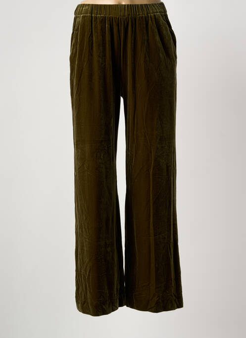 Pantalon large taille normale taille normale vert clair KARMA KOMA femme