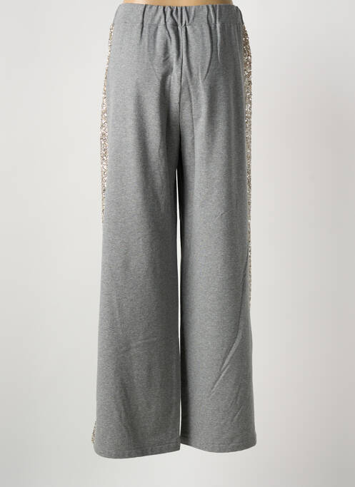 Pantalon large taille normale taille normale gris LOKITA femme