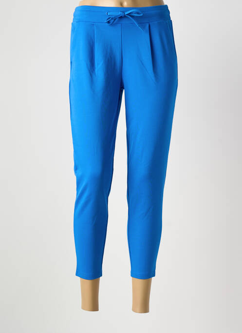 Jogging slim taille normale bleu ICHI femme