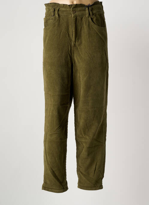 Pantalon droit vert FREEMAN T.PORTER femme