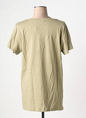 T-shirt vert CREAM femme seconde vue