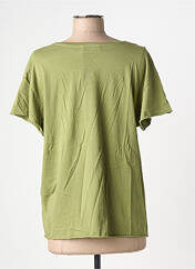 T-shirt vert PLEASE femme seconde vue
