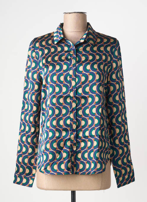 Chemise manches longues bleu FREEMAN T.PORTER homme