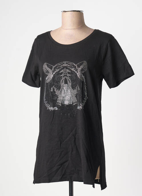 T-shirt noir CREAM femme