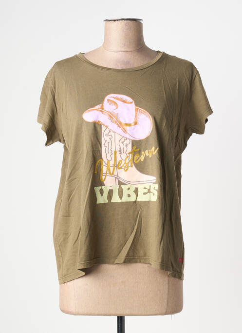 T-shirt vert ONE TEE femme