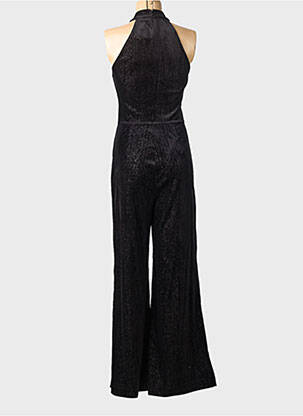Combi-pantalon fermeture zippée au dos sans manche noir ICHI femme