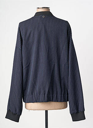 Veste casual poches bleu PLEASE femme
