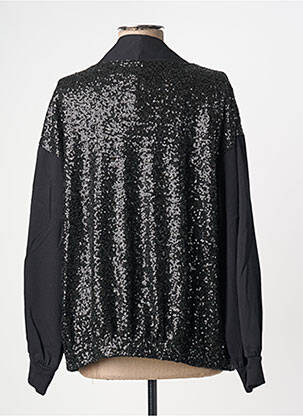 Veste casual coupe droite noir LOKITA femme