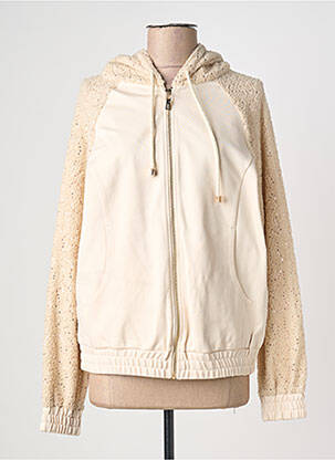Veste casual poches beige FRACOMINA femme