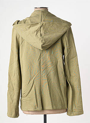 Veste casual coupe droite vert LOKITA femme