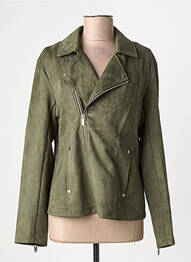 Veste casual poches vert ONLY femme