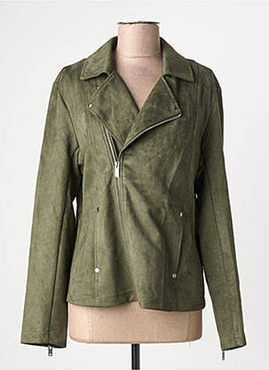 Veste casual poches vert ONLY femme