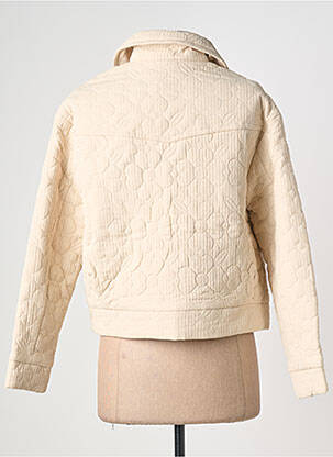 Veste casual coupe droite beige MOLLY BRACKEN femme