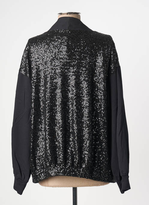 Veste casual coupe droite noir LOKITA femme