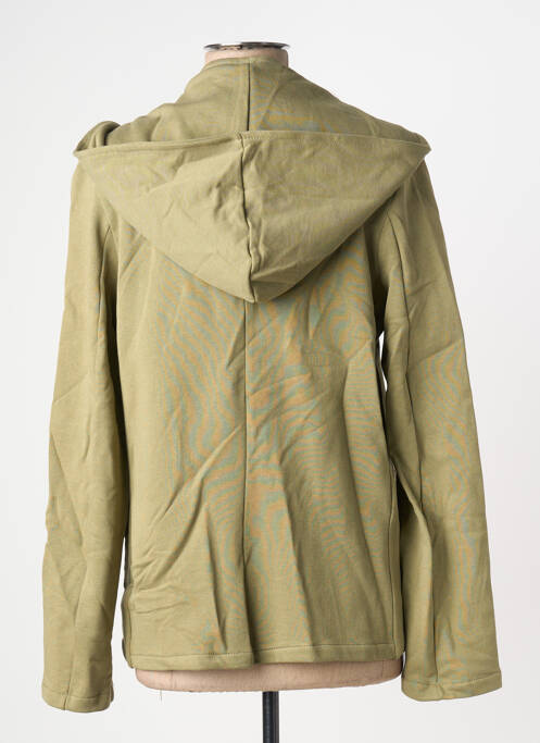 Veste casual coupe droite vert LOKITA femme