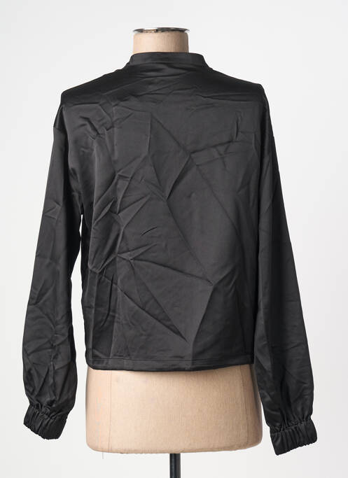 Veste casual col rond noir VERO MODA femme