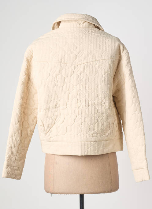 Veste casual coupe droite beige MOLLY BRACKEN femme