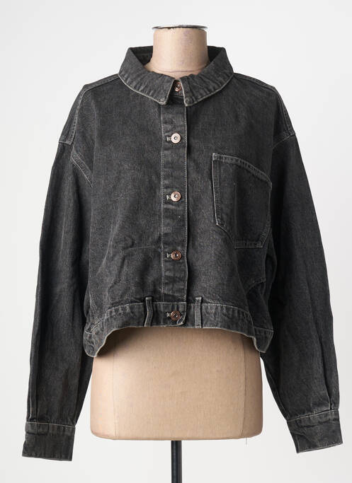 Veste casual coupe droite noir ONLY femme