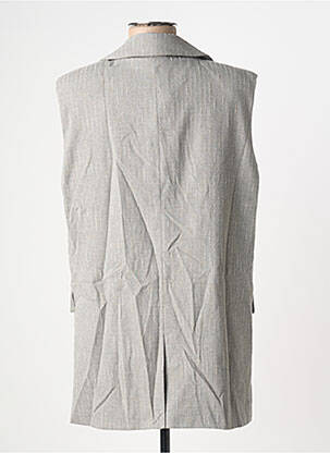 Blazer coupe cintrée gris FRACOMINA femme