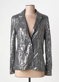Blazer coupe cintrée gris ONLY femme