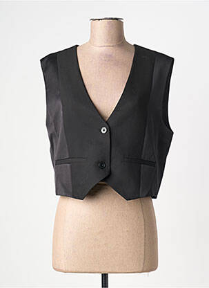 Gilet sans manche doublure noir IMPERIAL femme