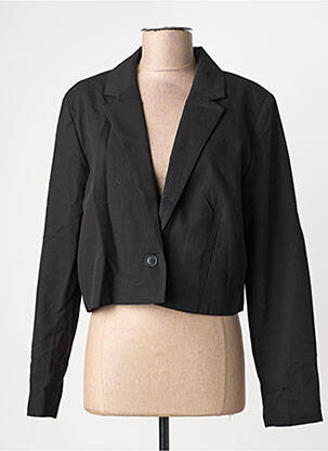 Veste casual col tailleur noir CREAM femme