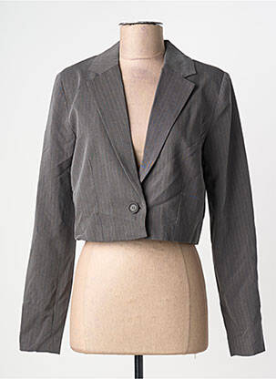 Blazer poignets boutonnés gris CREAM femme