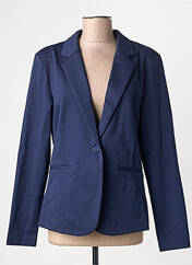 Blazer bleu ICHI femme seconde vue