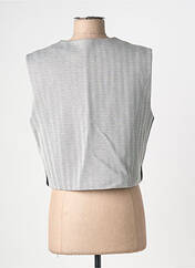 Gilet sans manche gris IMPERIAL femme seconde vue
