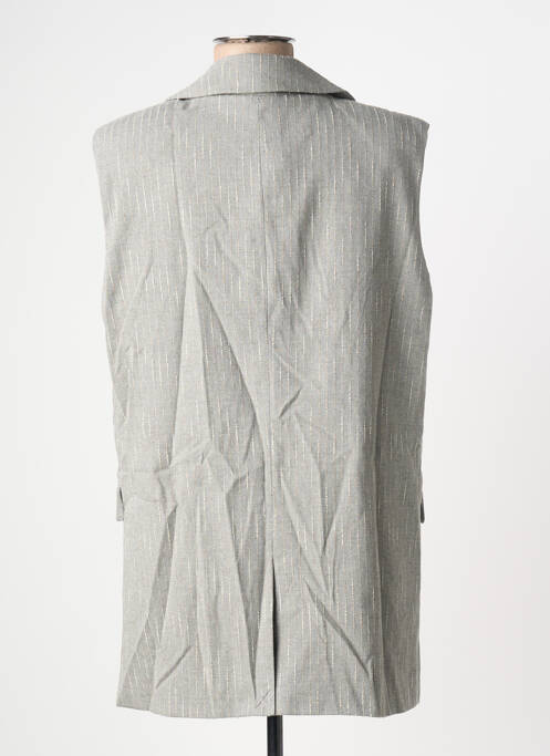 Blazer coupe cintrée gris FRACOMINA femme