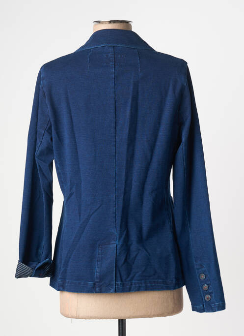Veste casual col tailleur bleu WHITE STUFF femme