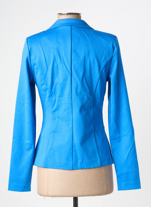 Blazer coupe cintrée bleu ICHI femme
