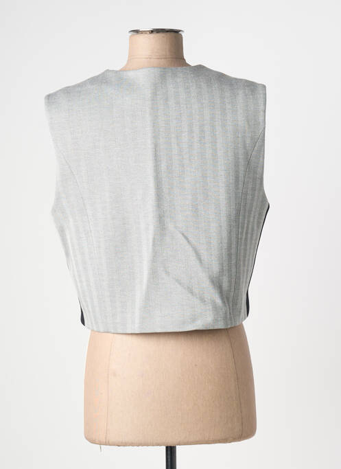 Gilet sans manche coupe cintrée gris IMPERIAL femme