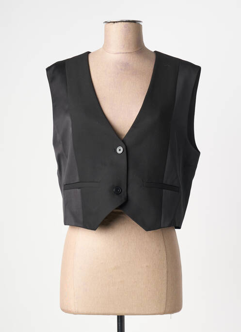 Gilet sans manche doublure noir IMPERIAL femme