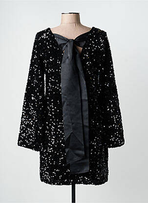 Robe courte manches longues manches longues noir VERO MODA femme