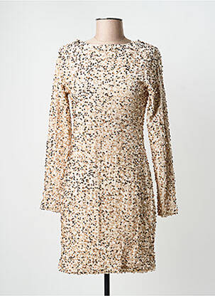 Robe courte manches longues manches longues rose VERO MODA femme