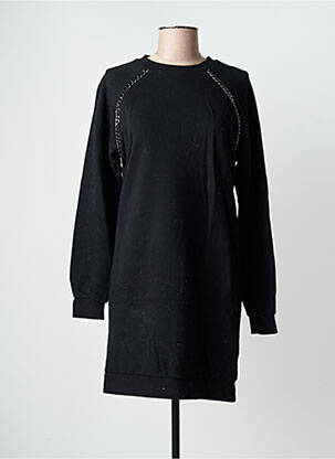 Robe courte manches longues manches longues noir FREEMAN T.PORTER femme