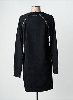Robe courte manches longues manches longues noir FREEMAN T.PORTER femme