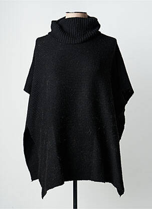 Poncho noir ONLY femme