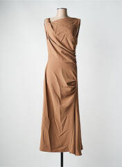 Robe longue marron IMPERIAL femme seconde vue