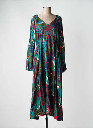 Robe longue vert WHITE STUFF femme