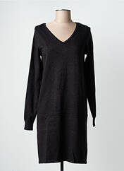 Robe pull noir VERO MODA femme seconde vue