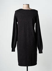 Robe pull noir VERO MODA femme seconde vue