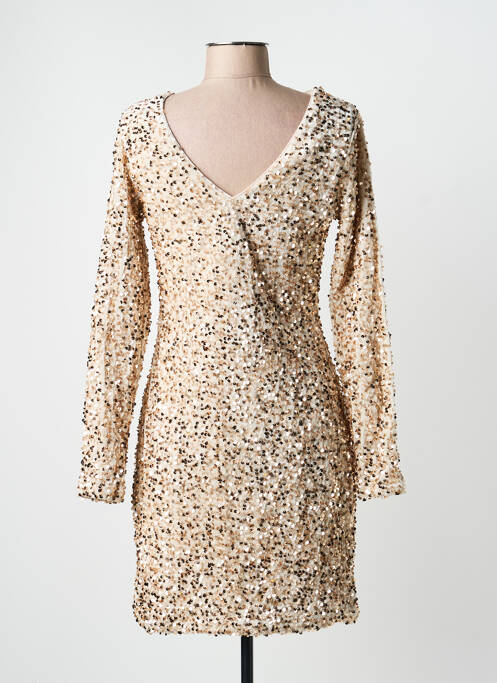 Robe courte manches longues manches longues rose VERO MODA femme