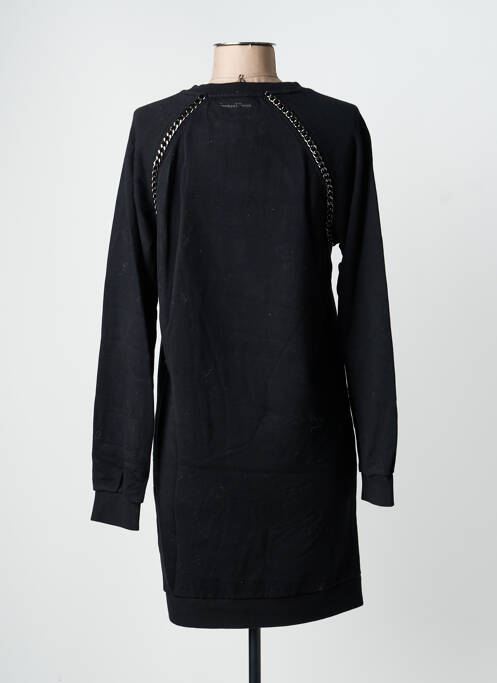 Robe courte manches longues manches longues noir FREEMAN T.PORTER femme